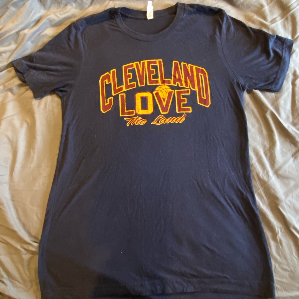 Cleveland Cavs Bella and Canvas Size Medium Tshirt